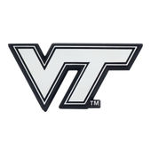 Fan Mats Virginia Tech Chrome Emblem 235-F600 Virginia Tech Hokies