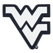 Fan Mats West Virginia University Chrome Emblem 239-F600 West Virginia Mountaineers