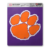 Fan Mats Clemson University Matte Decal 123-F603 Clemson Tigers