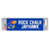 Fan Mats University Of Kansas Team Slogan Decal 157-F602-Ts Kansas Jayhawks