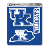 Fan Mats University Of Kentucky Decal 3-Pk 159-F602.3 Kentucky Wildcats