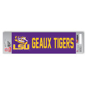 Fan Mats Lsu Team Slogan Decal 162-F602-Ts Lsu Tigers