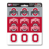 Fan Mats Ohio State University Mini Decal 12-Pk 191-F602.12 Ohio State Buckeyes
