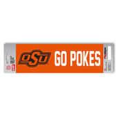Fan Mats Oklahoma State University Team Slogan Decal 193-F602-Ts Oklahoma State Cowboys