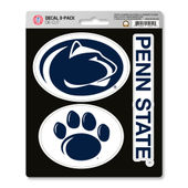 Fan Mats Penn State Decal 3-Pk 196-F602.3 Penn State Nittany Lions