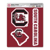 Fan Mats University Of South Carolina Decal 3-Pk 208-F602.3 South Carolina Gamecocks