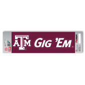 Fan Mats Texas A&M University Team Slogan Decal 219-F602-Ts Texas A&M Aggies