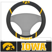 Fan Mats University Of Iowa Steering Wheel Cover 155-F121 Iowa Hawkeyes