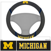 Fan Mats University Of Michigan Steering Wheel Cover 171-F121 Marshall Thundering Herd