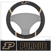 Fan Mats Purdue University Steering Wheel Cover 201-F121 Purdue Boilermakers
