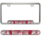 Fan Mats University Of Alabama Embossed License Plate Frame 102-F122 Alabama Crimson Tide