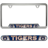 Fan Mats Auburn University Embossed License Plate Frame 110-F122 Auburn Tigers