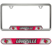 Fan Mats University Of Louisville Embossed License Plate Frame 161-F122 Louisville Cardinals