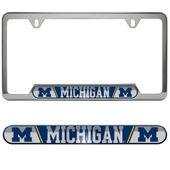 Fan Mats University Of Michigan Embossed License Plate Frame 171-F122 Marshall Thundering Herd