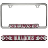 Fan Mats Mississippi State University Embossed License Plate Frame 177-F122 Mississippi State Bulldo