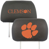 Fan Mats Clemson University Head Rest Cover 123-F118.2 Clemson Tigers