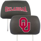 Fan Mats University Of Oklahoma Head Rest Cover 192-F118.2 Oklahoma Sooners