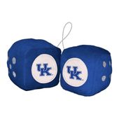 Fan Mats University Of Kentucky Fuzzy Dice 159-F117 Kentucky Wildcats