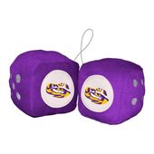 Fan Mats Lsu Fuzzy Dice 162-F117 Lsu Tigers