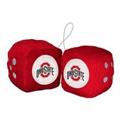 Fan Mats Ohio State University Fuzzy Dice 191-F117 Ohio State Buckeyes