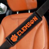 Fan Mats Clemson University Embroidered Seatbelt Pad - Pair 123-F120 Clemson Tigers