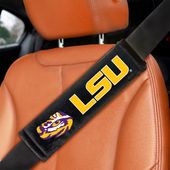 Fan Mats Lsu Embroidered Seatbelt Pad - Pair 162-F120 Lsu Tigers