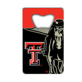 Fan Mats Texas Tech University Credit Card Bottle Opener 220-F901 Texas Tech Red Raiders