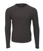 Boxercraft Men's Waffle Knit Long Sleeve Tee BM3103 CHARCOAL HTHR Primary