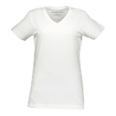 Boxercraft Women's V-Neck Tee BW2201 WHITE Primary