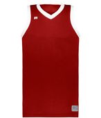 Russell Elite Basketball Jersey Powered By Coolcore 5R3CHM TRUE RED/WHITE Primary