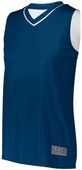 Augusta Ladies Reversible Two-Color Jersey 154 Outside: NAVY, Inside: WHITE Primary