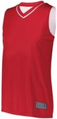 Augusta Ladies Reversible Two-Color Jersey 154 Outside: RED, Inside: WHITE Primary