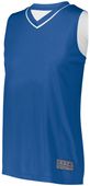 Augusta Ladies Reversible Two-Color Jersey 154 Outside: ROYAL, Inside: WHITE Primary