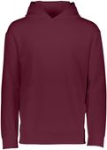 Augusta Youth Wicking Fleece Hoodie 5506 MAROON Primary