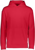 Augusta Youth Wicking Fleece Hoodie 5506 RED Primary