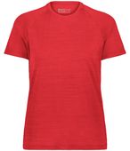 Holloway Ladies All-Pro Tee 222754 SCARLET HEATHER Primary