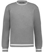 Holloway Heritage Prep Crew 223527 ATHLETIC HEATHER/VANILLA Primary