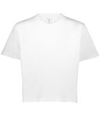 Holloway Ladies Sidney Heavyweight Boxy Tee 226382 WHITE Primary