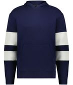 Holloway Youth Jackson Way Hoodie 229676 NAVY/WHITE Primary