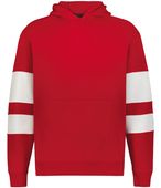 Holloway Youth Jackson Way Hoodie 229676 SCARLET/WHITE Primary