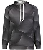 Badger Warp Fleece Hoodie 141300 BLACK WARP (BA) Primary