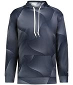 Badger Warp Fleece Hoodie 141300 NAVY WARP (BA) Primary