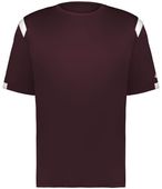 Badger Youth On The Rise Tee 225100Y MAROON/WHITE (BA) Primary