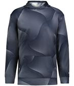 Badger Youth Warp Fleece Hoodie 241300 NAVY WARP (BA) Primary