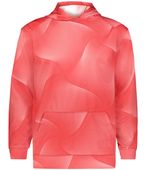 Badger Youth Warp Fleece Hoodie 241300 RED WARP (BA) Primary
