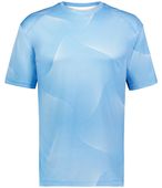 Badger Warp Tee 421300 COLUMBIA BLUE WARP (BA) Primary