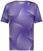 Badger Warp Tee 421300 PURPLE WARP (BA) Primary