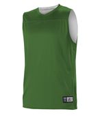 Alleson NBA Reversible Team Basketball Jersey A105BA Outside: KELLY, Inside: WHITE (BA) Primary