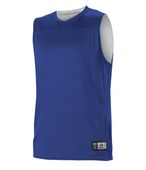 Alleson NBA Reversible Team Basketball Jersey A105BA Outside: ROYAL, Inside: BURNT ORANGE (BA) Primary