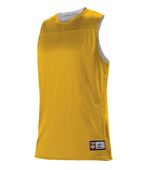 Alleson Ladies NBA Reversible Basketball Team Jersey A105BW Outside: GOLD, Inside: WHITE (BA) Primary